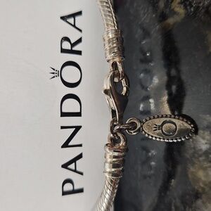PANDORA Snake Chain Bracelet with Spring Clasp 8 Inches